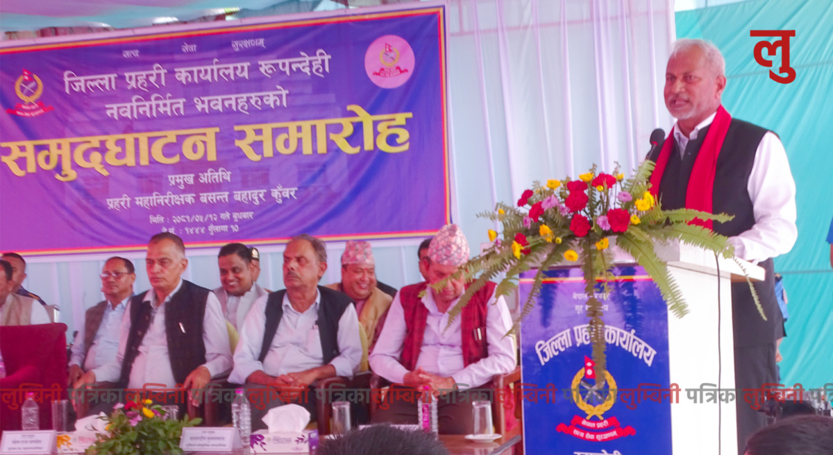 आइजिपी अगाडि सिद्धार्थनगरका मेयरले भने ट्राफिकबाट दुख पाए