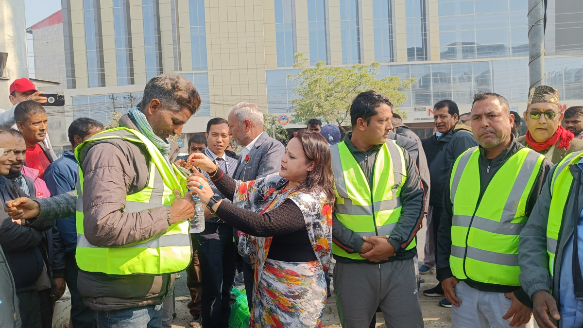 सिद्धार्थनगरको तीनपाङग्रे सवारीसाधन नियमनको लागि भैरहवामा साताव्यापी अभियान