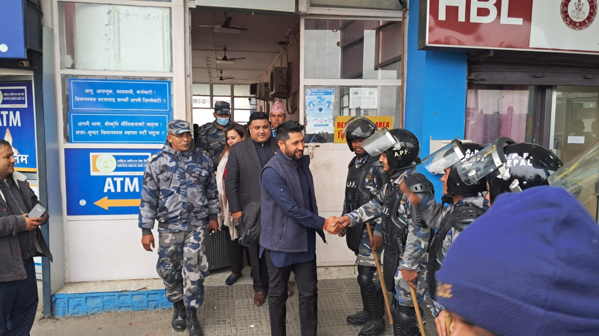 रवि लामिछाने बयानका लागि भैरहवा आए