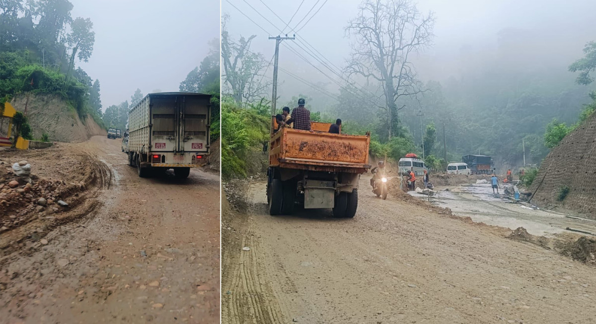 बुटवल–नारायणगढ सडकको भौतिक प्रगति ७० प्रतिशत