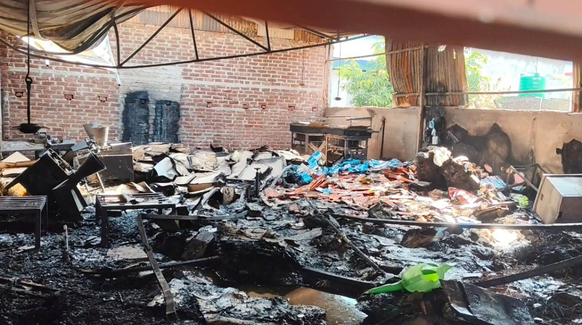 अगरबत्ती उद्योगमा आगलागी करोेडौको क्षति