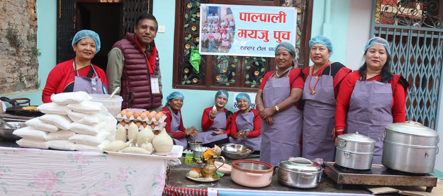 पराम्परागत नेवारी कला संस्कृति जोगाउन तानसेनमा योमरी महोत्सव