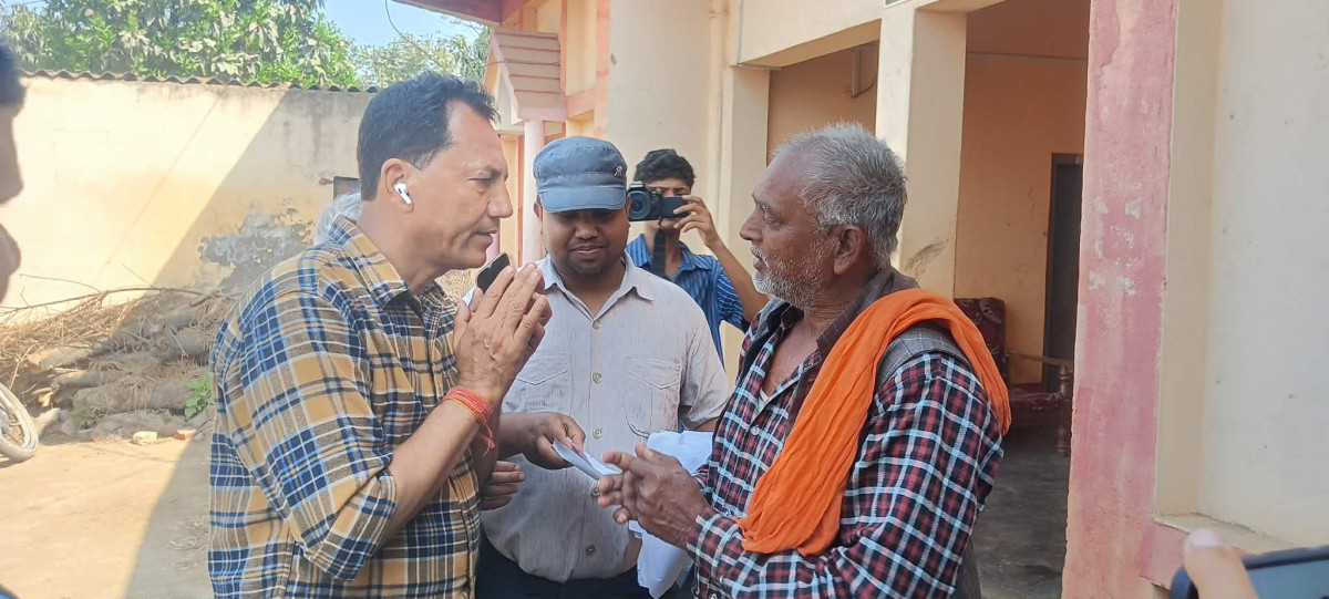 नेपाली कांग्रेस क्षेत्र नम्बर २ का उम्मेदवार भीमबहादुर थापा (भरत)ले मुई मान्छे जीवन उकास्ने खालको कानून निर्माण  र योजना ल्याउने
