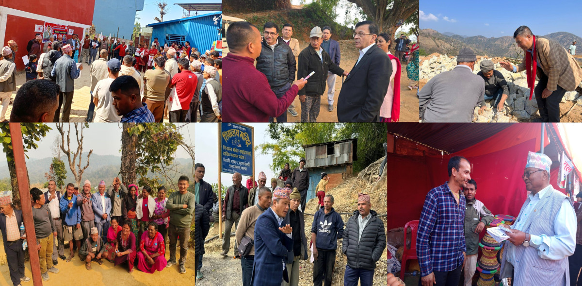 आमसभाभन्दा घरदैलो र डिजिटल प्रचारमा जोड