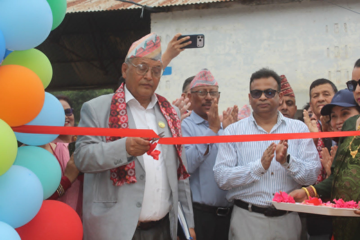 प्युठानमा नेपालकै पहिलो हरित हाइड्रोजन प्लान्ट उद्घाटन