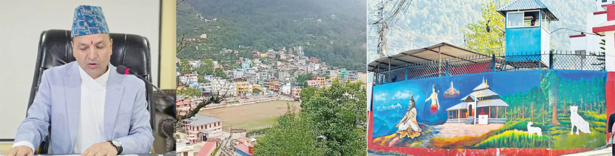 पूर्वाधार विकासमा रेसुङ्गा नगरपालिकाको लोभलाग्दो फड्को