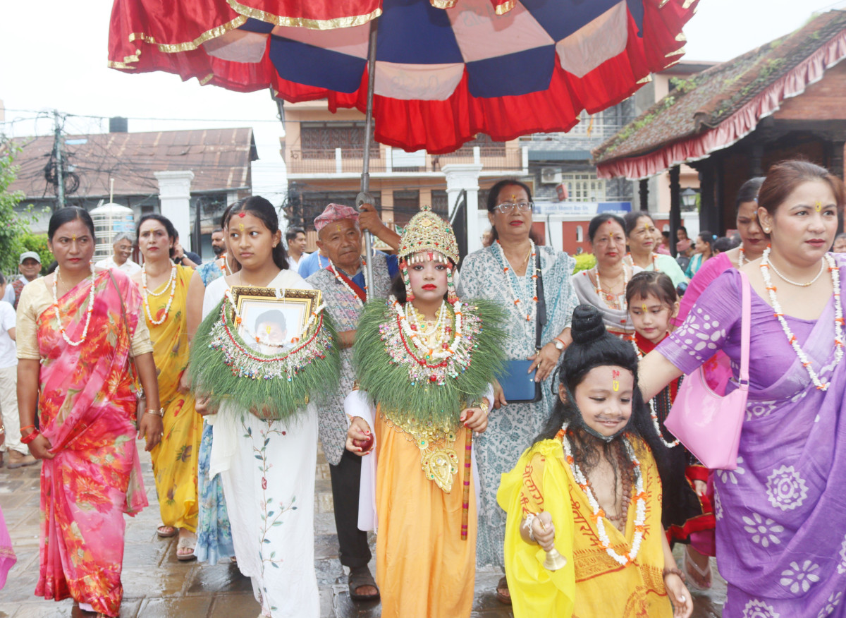 पाल्पामा थरिथरिका गाईजात्रा